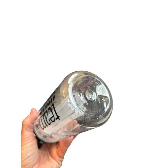 Teamwork Matters Motivational Water Bottle 24 Oz BPA-Free Plastic with Flip-Top - Picture 6 of 9